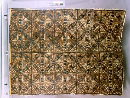 Bark cloth panel