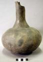 Ceramic vessels, complete, long neck