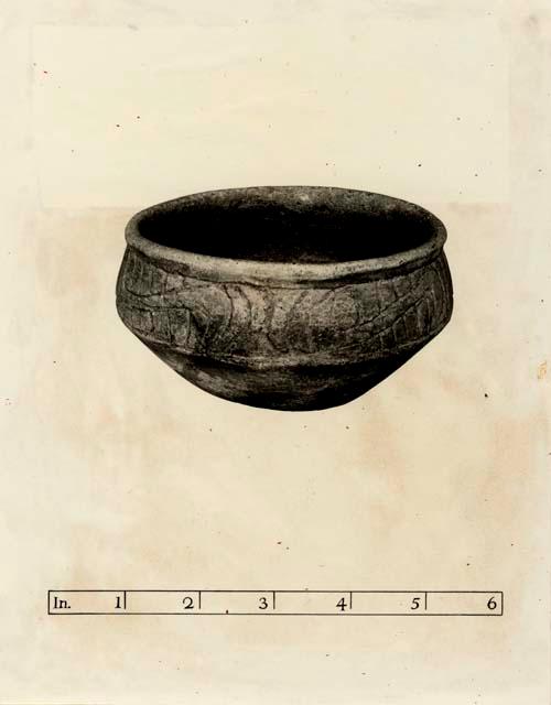 Bowl from burial 2