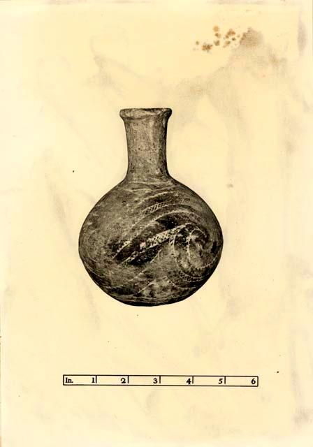 Bottle from burial A-10