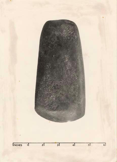 Only example found in Area of Bed of Colorado River stone tool.