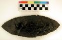 Chipped implement, obsidian