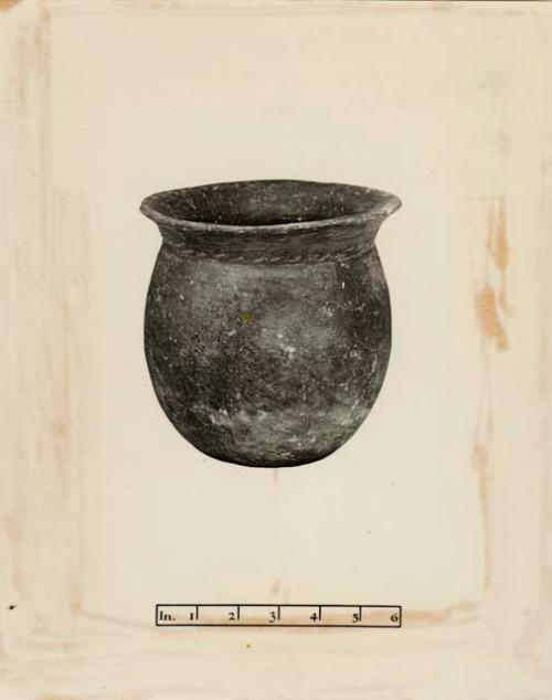 Pot with no decoration from SE Watson collection