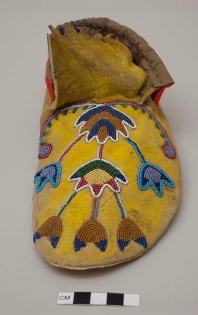 Moccasin, one of pair