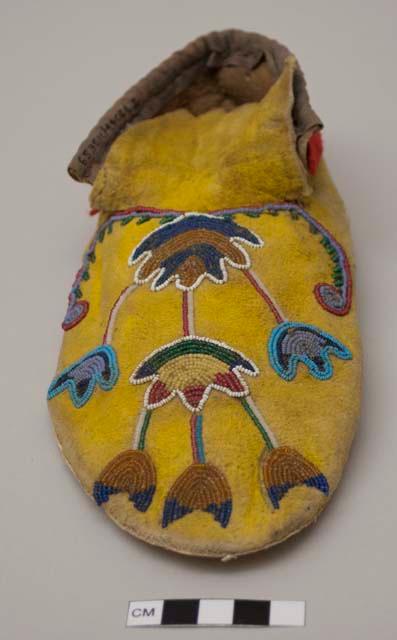 Moccasin, one of pair