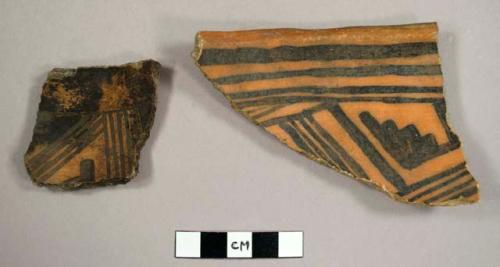 Klageto polychrome potsherds