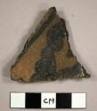 Early zuni glazed ware potsherd