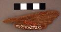 Piece of ironwood. l: 8.8 cm.