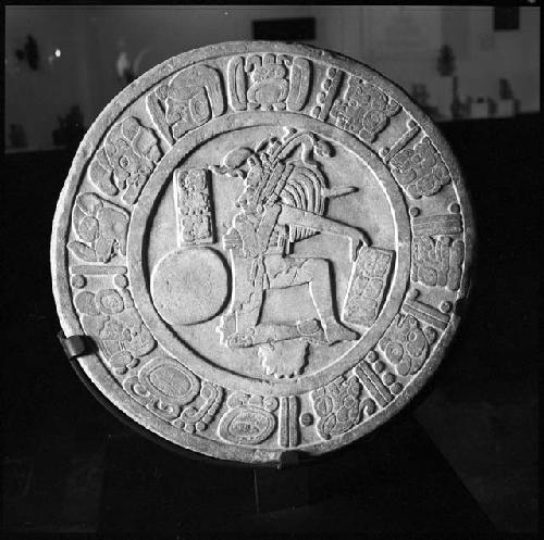 Ball court marker from Chinkultic