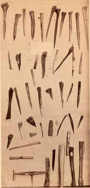 Bone implements