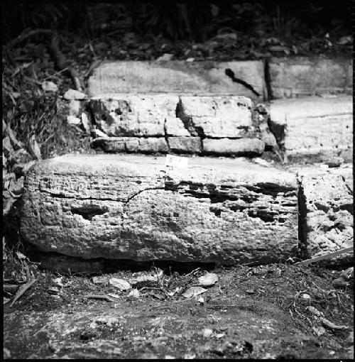 Stone from Hieroglyphic Stairway 1 of Structure 5 at Yaxchilan