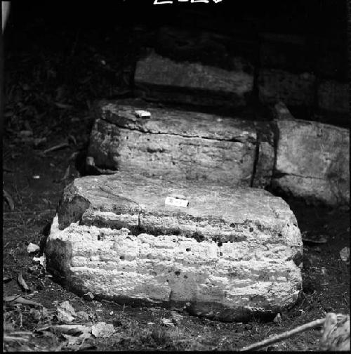 Stone from Hieroglyphic Stairway 1 of Structure 5 at Yaxchilan