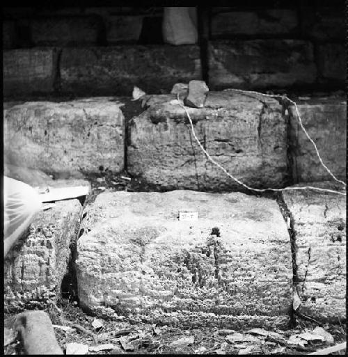 Stone from Hieroglyphic Stairway 1 of Structure 5 at Yaxchilan