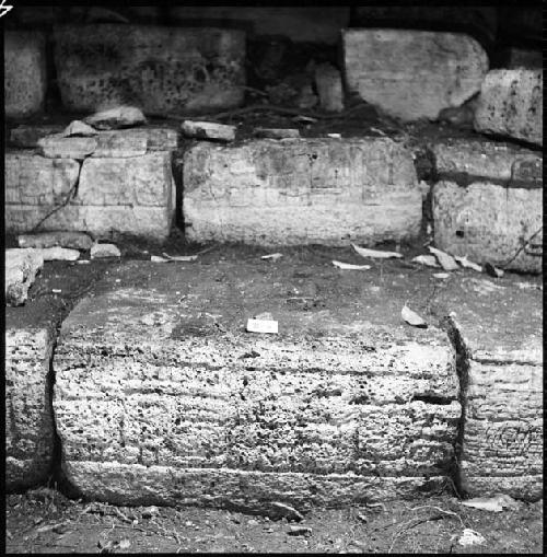 Stone from Hieroglyphic Stairway 1 of Structure 5 at Yaxchilan