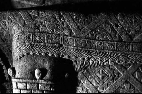 Detail of Lintel 24 from Yaxchilan