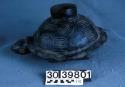 Pottery whistling jar, tortoise shape, whistle in tail