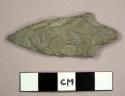 Stone projectile point, stark type