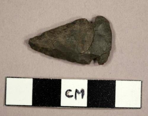 Stone projectile point, meadowood type