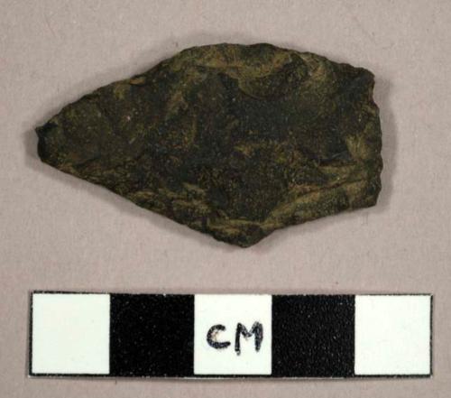 Stone projectile point, jack reef pentagonal