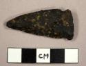 Stone projectile point, meadowood type