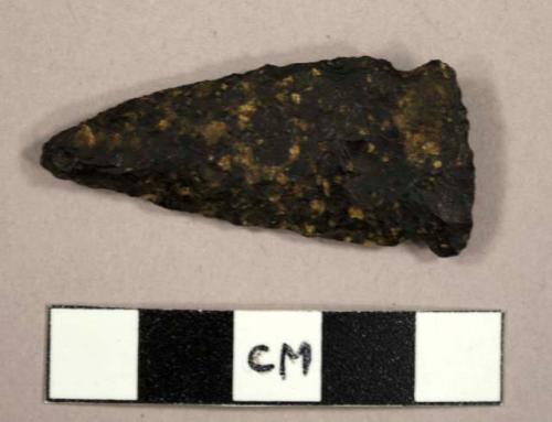 Stone projectile point, meadowood type