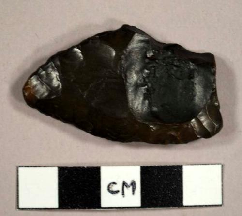 CAST, unfinished projectile point, stemmed