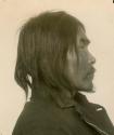Inuit man, profile