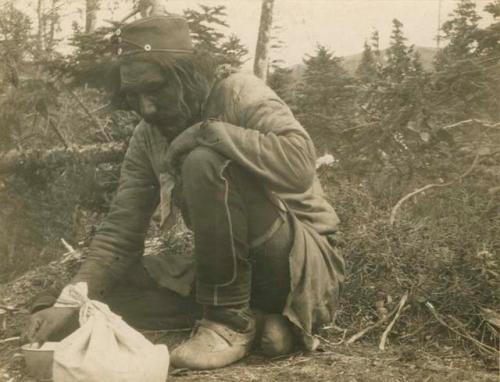 Ostinitsu 1905.( Wing-man), war chief of the George River.