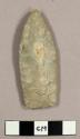 Stone projectile point, stemmed