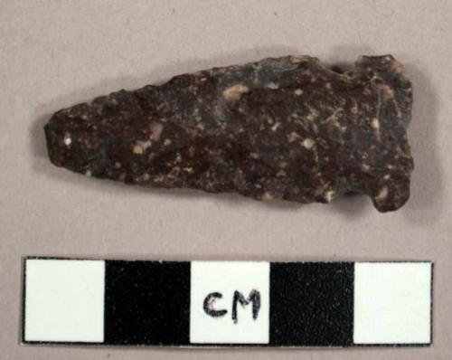 Stone projectile point, meadowood type