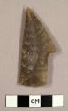 Stone projectile point, stemmed