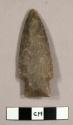 Stone projectile point, stemmed