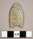 Stone, projectile point, triangular