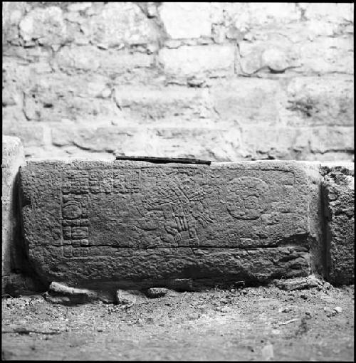 Block X of Hieroglyphic Stairway 2 of Structure 33 at Yaxchilan