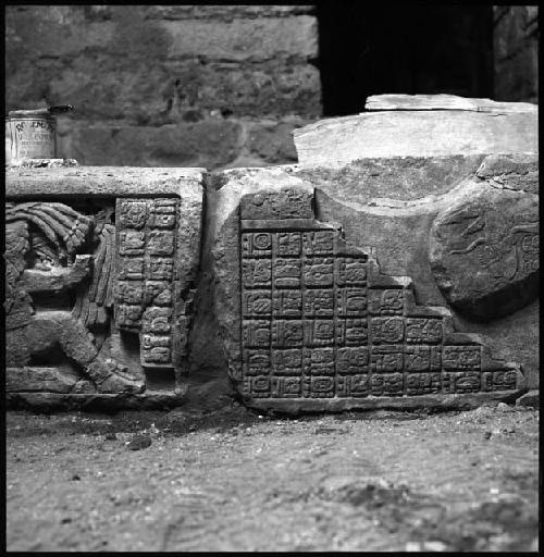 Block VII of Hieroglyphic Stairway 2 of Structure 33 at Yaxchilan