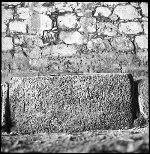 Block IX of Hieroglyphic Stairway 2 of Structure 33 at Yaxchilan