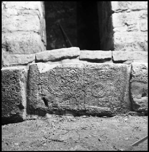 Block XIII of Hieroglyphic Stairway 2 of Structure 33 at Yaxchilan