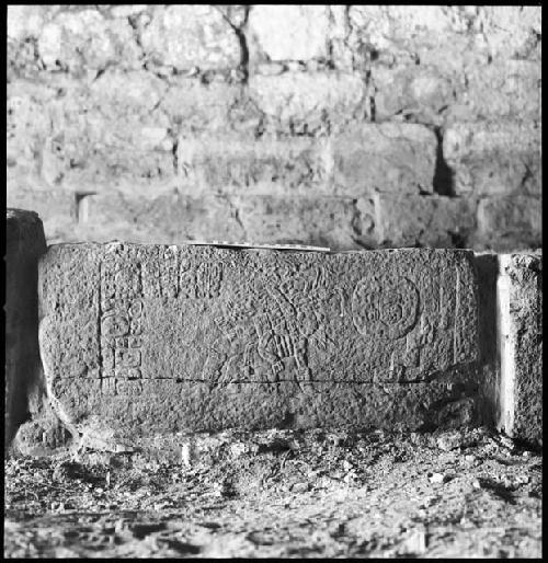 Block X of Hieroglyphic Stairway 2 of Structure 33 at Yaxchilan