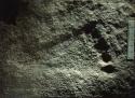 Petroglyph of footprint