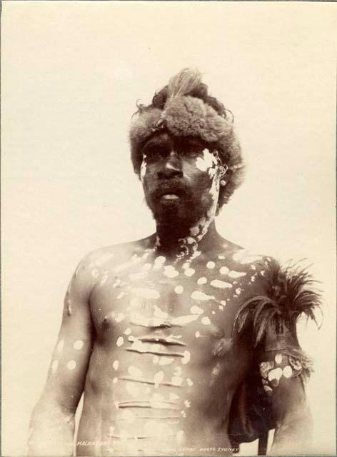 Portrait of an Aboriginal Warrior