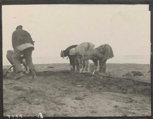 Excavating "Digging/Bending position"