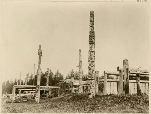 Totem poles and structures