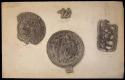 Rubbings of bronze mirrors and ornaments