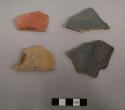 Body sherds, multiple vessels - Vahki red