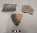 Rim sherds, multiple vessels - Vahki plain