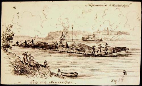 "Mississippi Scene." Fig. XV