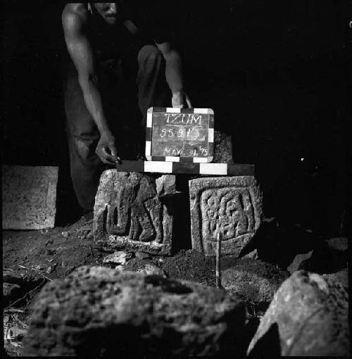 Sculpted Stones 9 and 3b at Tzum