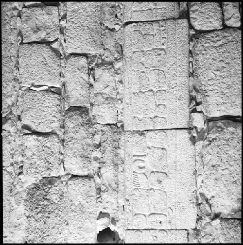 Detail of Casa Colorada at Chichen Itza