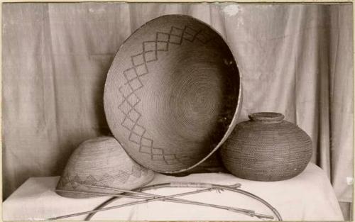 Baskets collected by William Alden Gale, 1810-1840, ca.