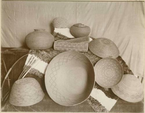 Baskets collected by William Alden Gale